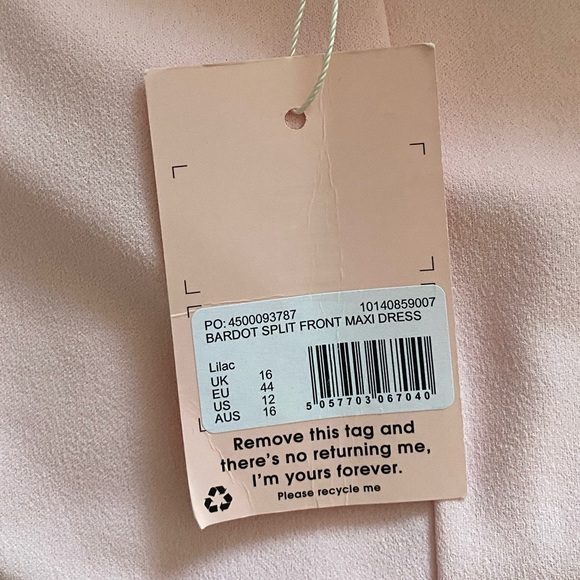 PINK MAXI DRESS | ASOS | US 12 - Picture 4 of 5